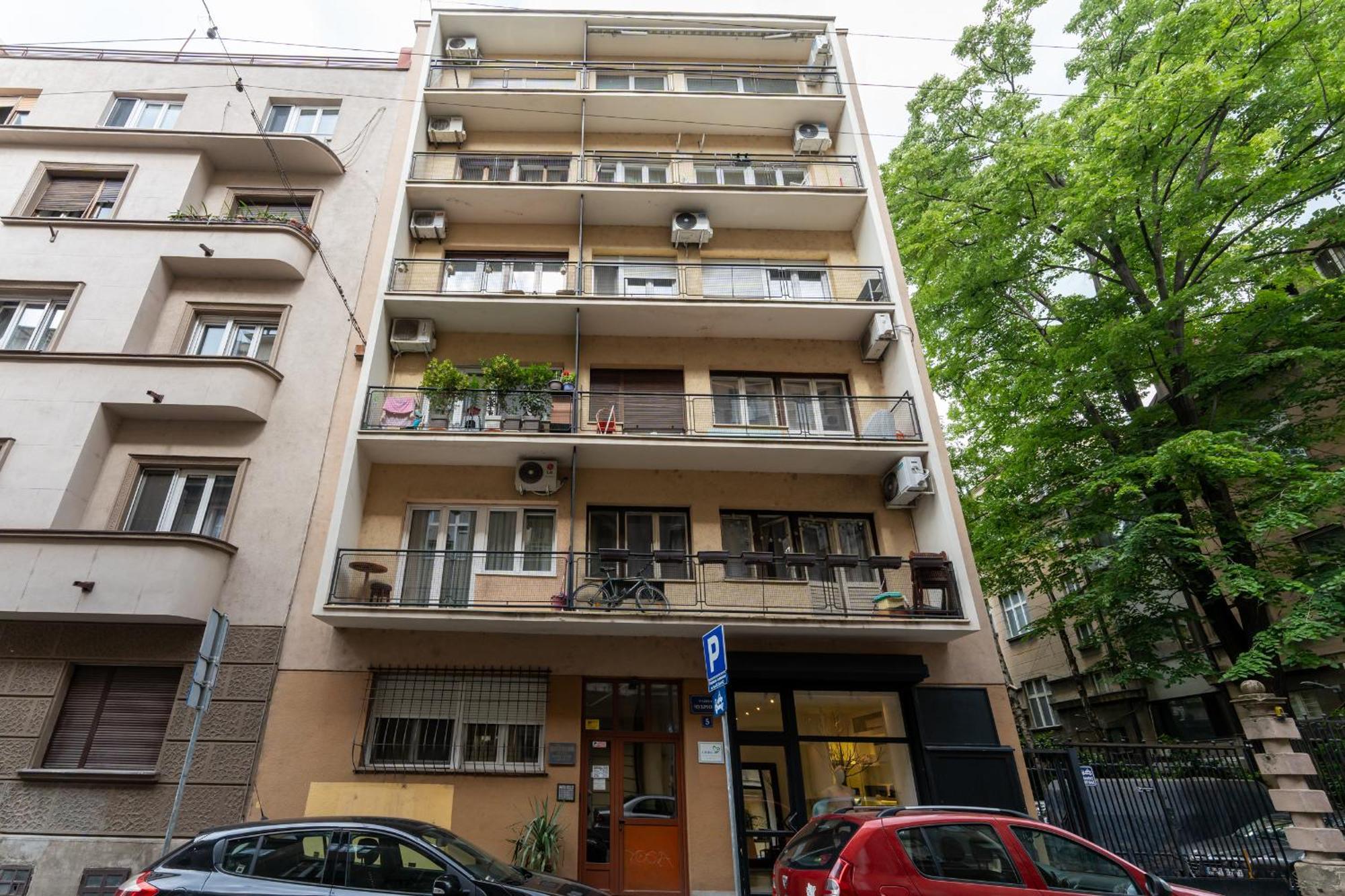 Zigzag Belgrade Lejlighed Eksteriør billede